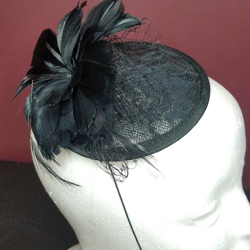 Fascinator Burlesque Hat Pinup Gothic